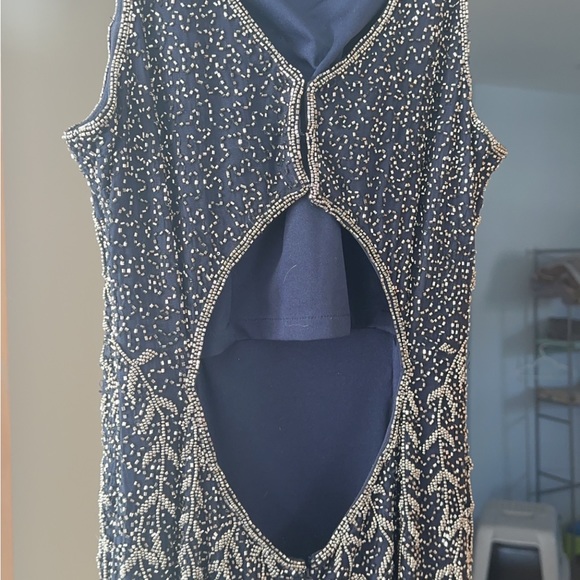 Lush 8 navy blue dress - Picture 6 of 7